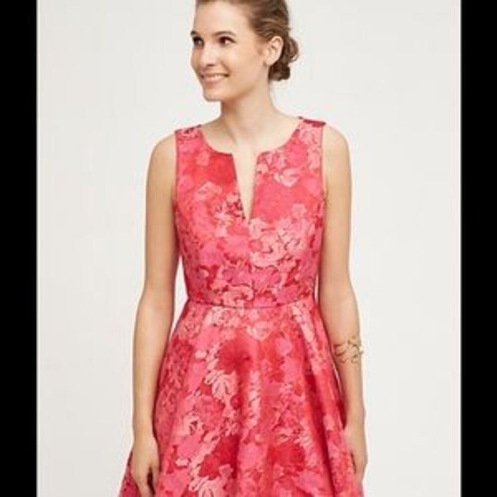 Eva Franco Agra Jacquard Dress